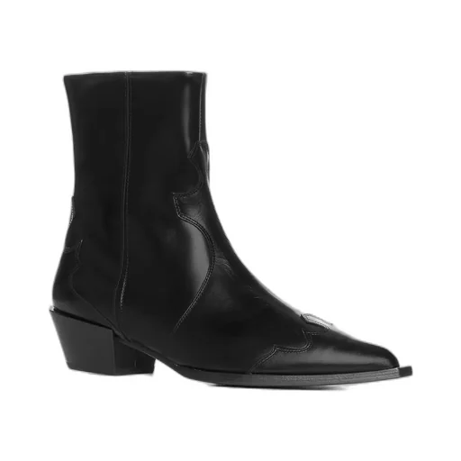 Thick Heel Booties