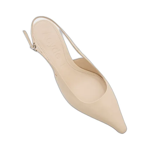 Pointed Slingback Low Heels