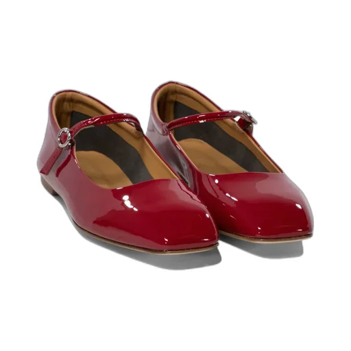 Square-Toed Ballet Flats