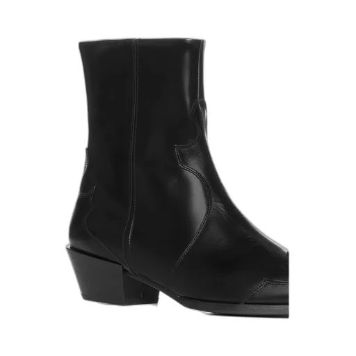 Thick Heel Booties