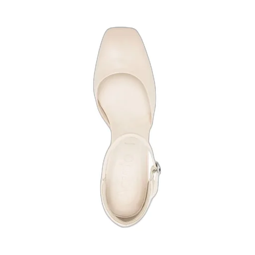 Clasp Square-Headed High Heels