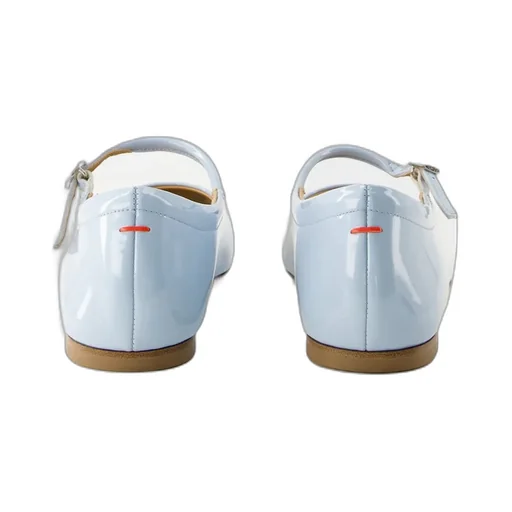 Square Head Flat-Soled Shoes