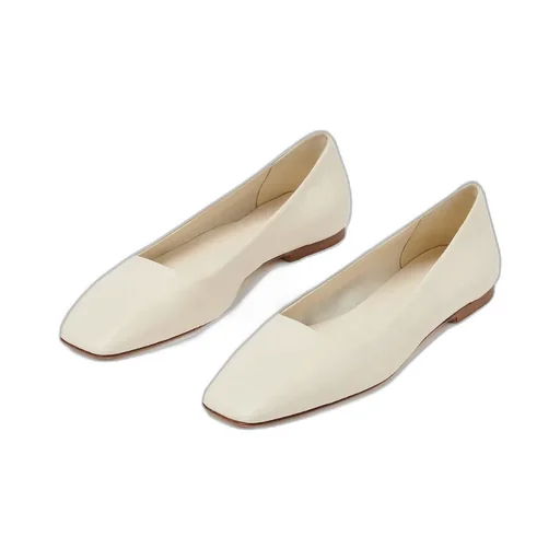 Square Head Ballet Flats
