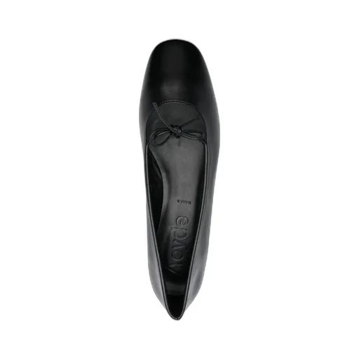 25Mm Bow-Detailing Leather Pumps
