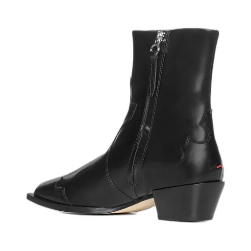 Thick Heel Booties