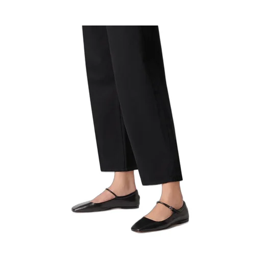 Maryjane Square-Toe Ballerina Shoes