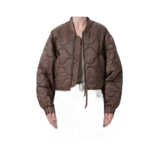 Quilted Bomber Jacket