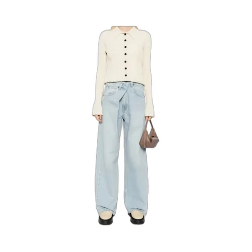 Riley High Rise Straight Jeans