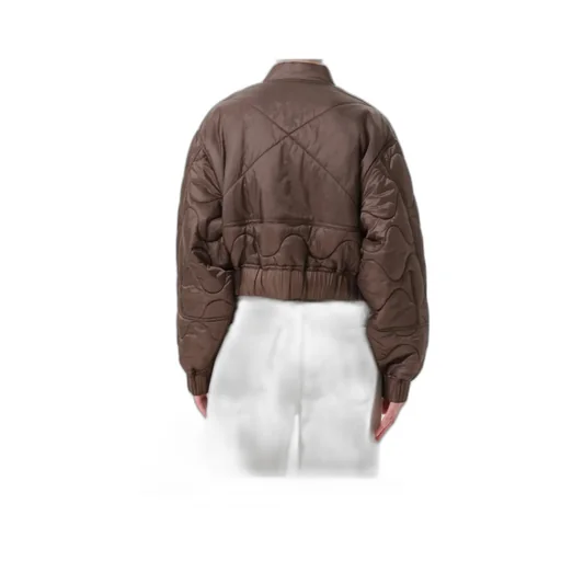 Quilted Bomber Jacket
