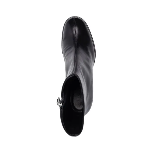 70Mm Round-Toe Ankle Boots