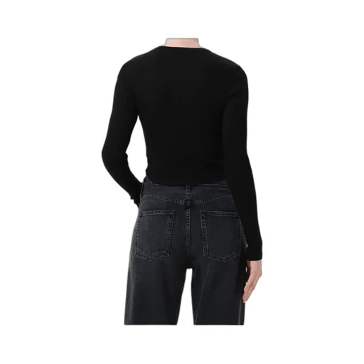 Ribbed Long-Sleeve Top