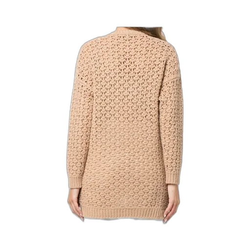 V-Neck Woven Jumper