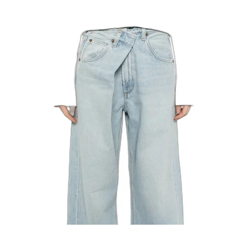 Riley High Rise Straight Jeans