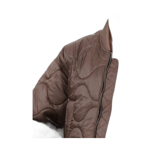 Quilted Bomber Jacket