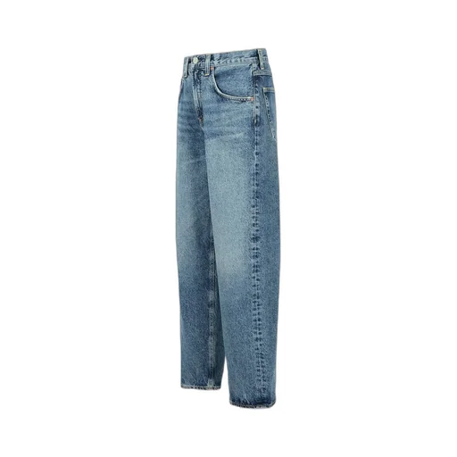 Button-Fly Straight-Leg Jeans
