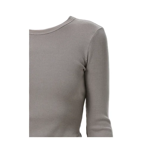 Ribbed Long-Sleeve Top