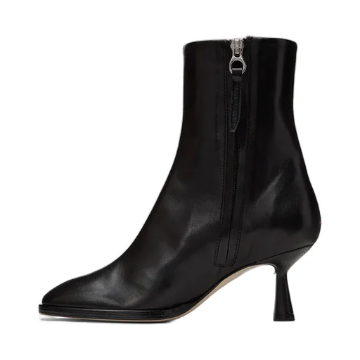 70Mm Round-Toe Ankle Boots