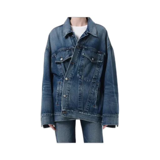 Reworked Oversized Denim Jacket