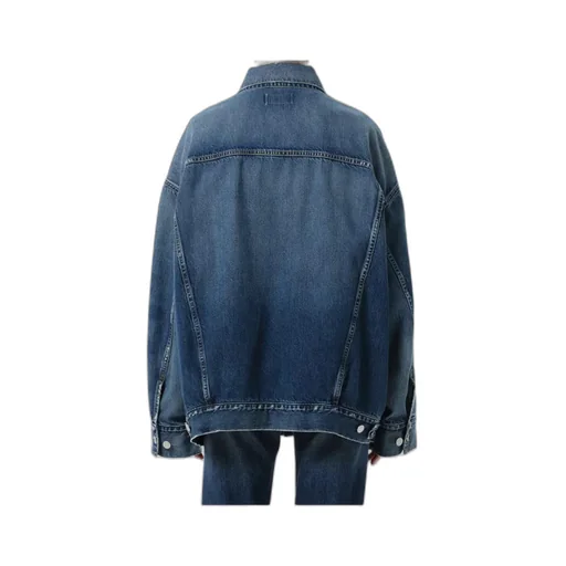 Reworked Oversized Denim Jacket