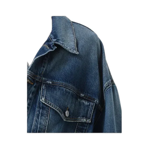 Reworked Oversized Denim Jacket
