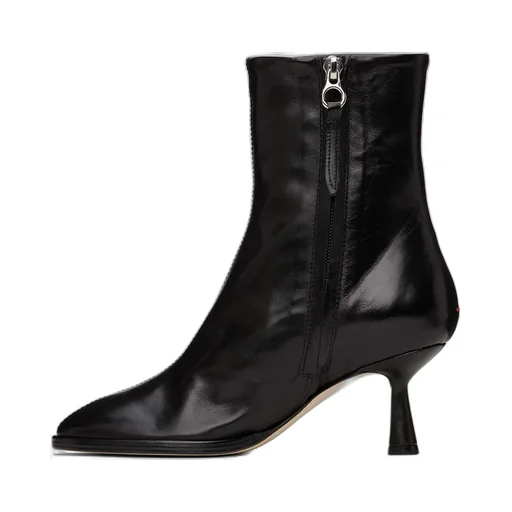 70Mm Round-Toe Ankle Boots