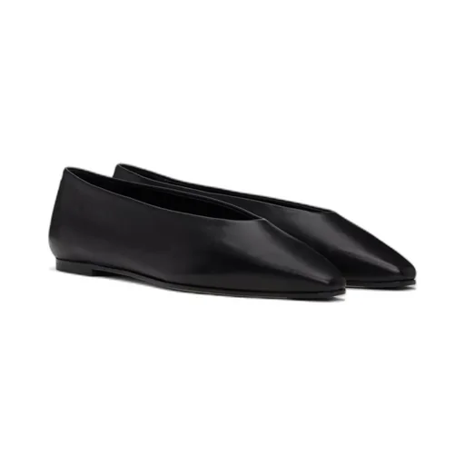 Betty Leather Ballerina Shoes