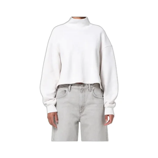 Cropped Turtleneck Sweater