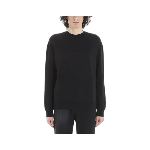 Logo-Printed Round-Neck Sweater