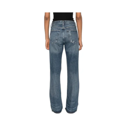 High Waisted Flared Leg Jeans