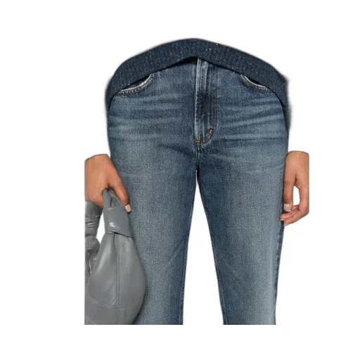 High Waisted Flared Leg Jeans