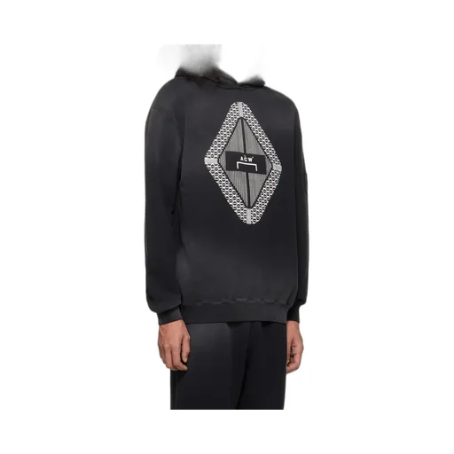 Gradient Logo-Print Hoodie