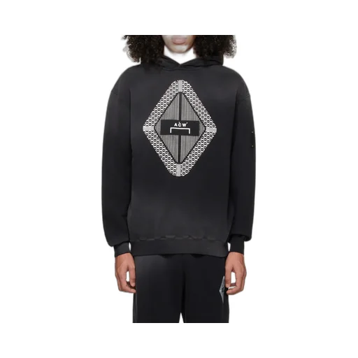 Gradient Logo-Print Hoodie