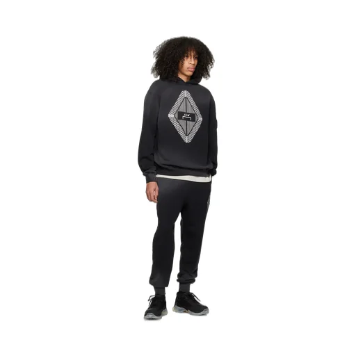 Gradient Logo-Print Hoodie