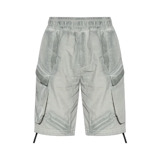 Faded-Effect Cargo Shorts