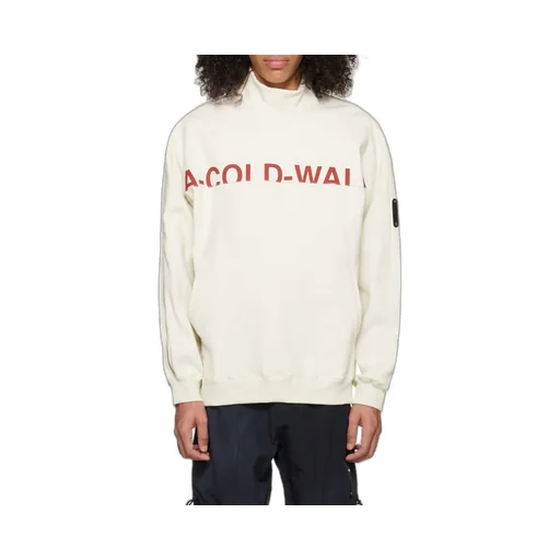Overset Logo-Print Cotton Sweatshirt