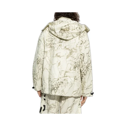 Logo Printed Drawstring Jacket