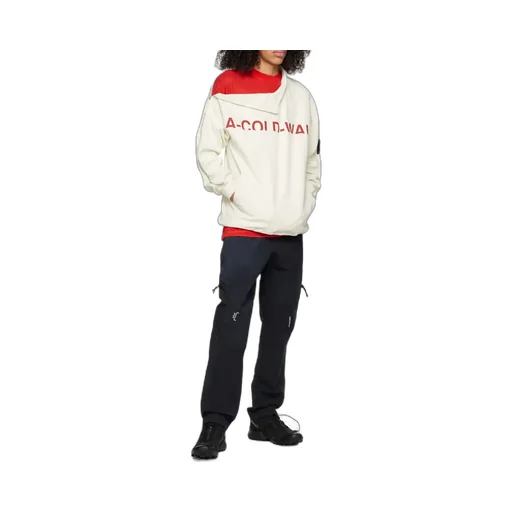 Overset Logo-Print Cotton Sweatshirt