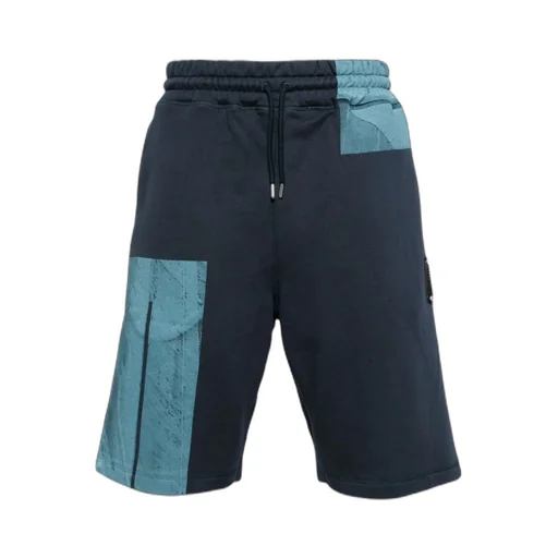 Strand Colour-Block Cotton Track Shorts