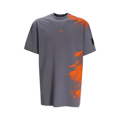 Brushstroke Cotton T-Shirt