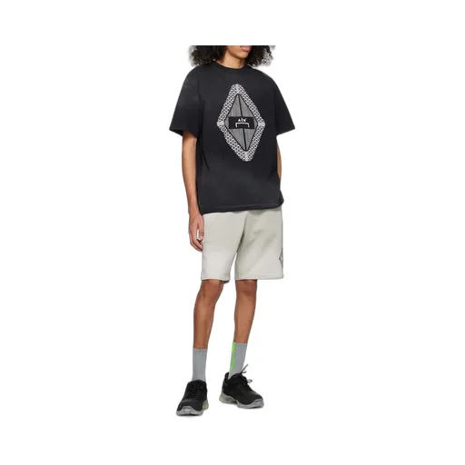 Gradient Logo Printed Crewneck T-Shirt