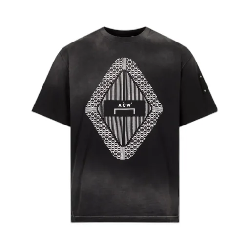 Gradient Logo Printed Crewneck T-Shirt