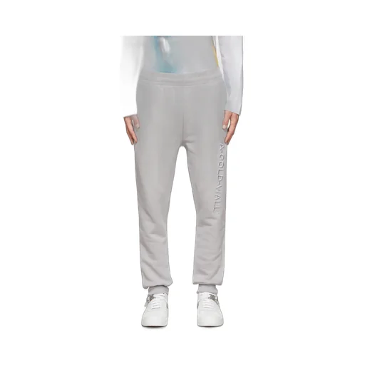 Logo Embroidered Drawstring Track Pants