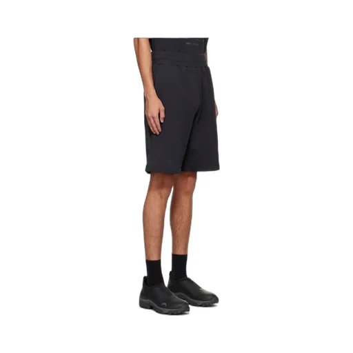 Foil Grid Track Shorts