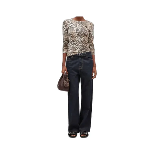 Leopard Rib Long Sleeve