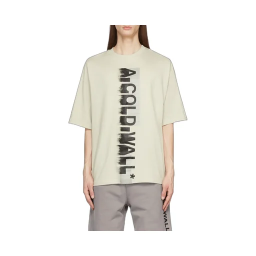 Blurred Logo-Print T-Shirt