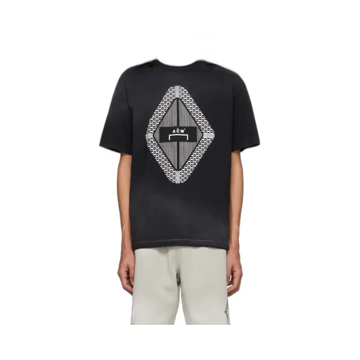 Gradient Logo Printed Crewneck T-Shirt