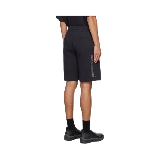 Foil Grid Track Shorts