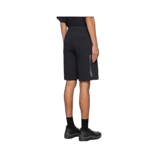 Foil Grid Track Shorts