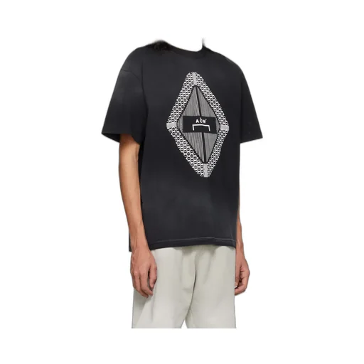 Gradient Logo Printed Crewneck T-Shirt