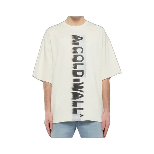 Blurred Logo-Print T-Shirt